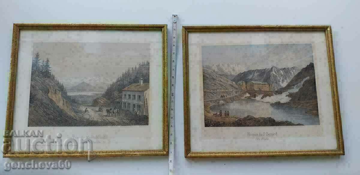 Παλιοί πίνακες τύπωμα 16/18,5εκ. - 6 Παλιοί πίνακες τύπωμα 16/18,5εκ. - 6