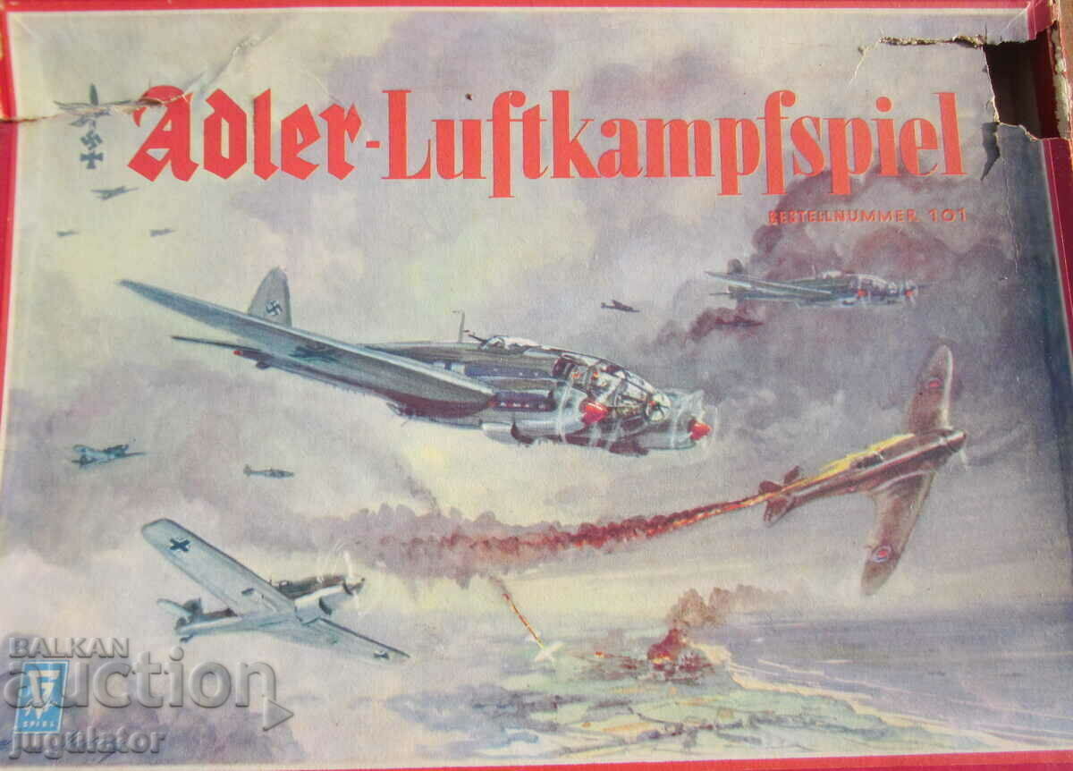 ADLER κουτί adler ενός στρατιωτικού παιχνιδιού αεροπλάνου Wehrmacht VSV