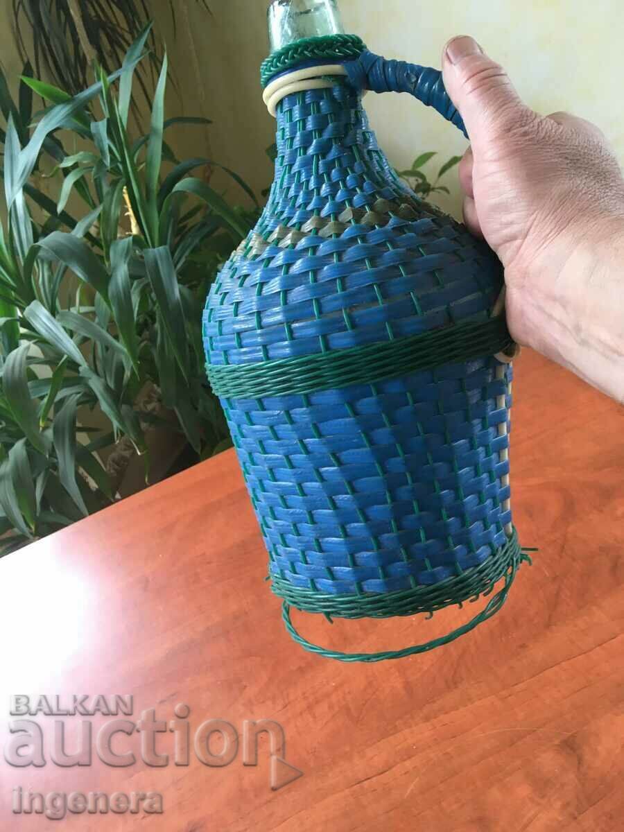 DAMAJANA GLASS BRAID FOR BRANDY-3 LITERS with price 9.00 BGN | € 4.60 DAMAJANA GLASS BRAID FOR BRANDY-3 LITERS with price 9.00 BGN | € 4.60