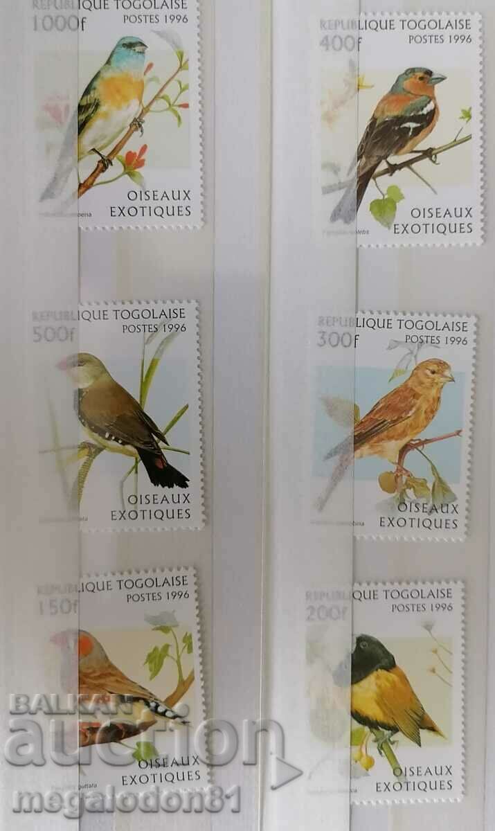 Togo - songbirds with price 7.00 BGN | € 3.58 Togo - songbirds with price 7.00 BGN | € 3.58