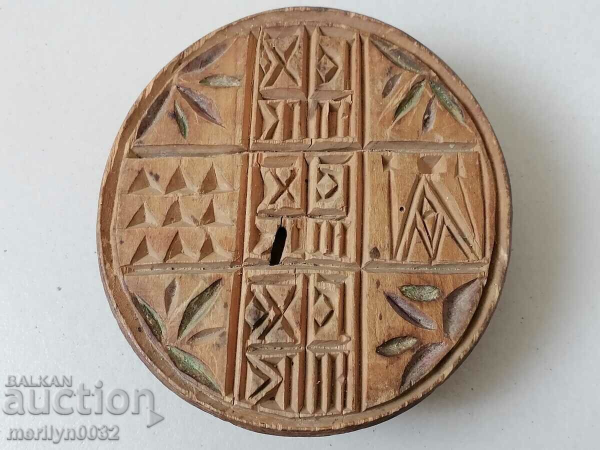 Licitație Ștampila prosfor pentru rit pita din lemn