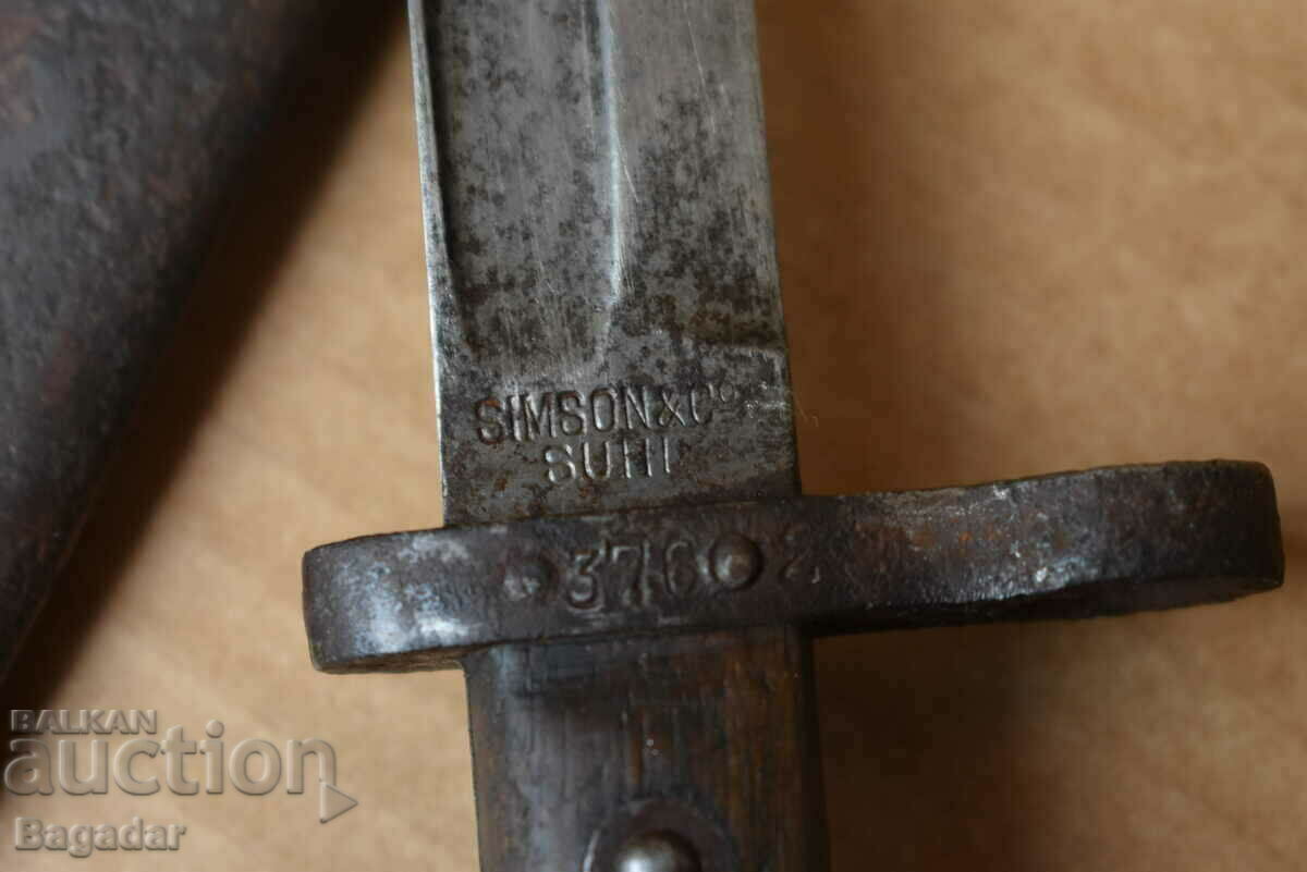 Manlicher bayonet M95 with lion head RRRRR - 7 Manlicher bayonet M95 with lion head RRRRR - 7