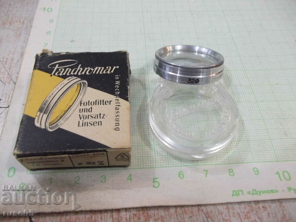 Filter "Panchromat - Vorsatzlinse II - 1.0 Dioptr.-Ø 32 mm" - 5