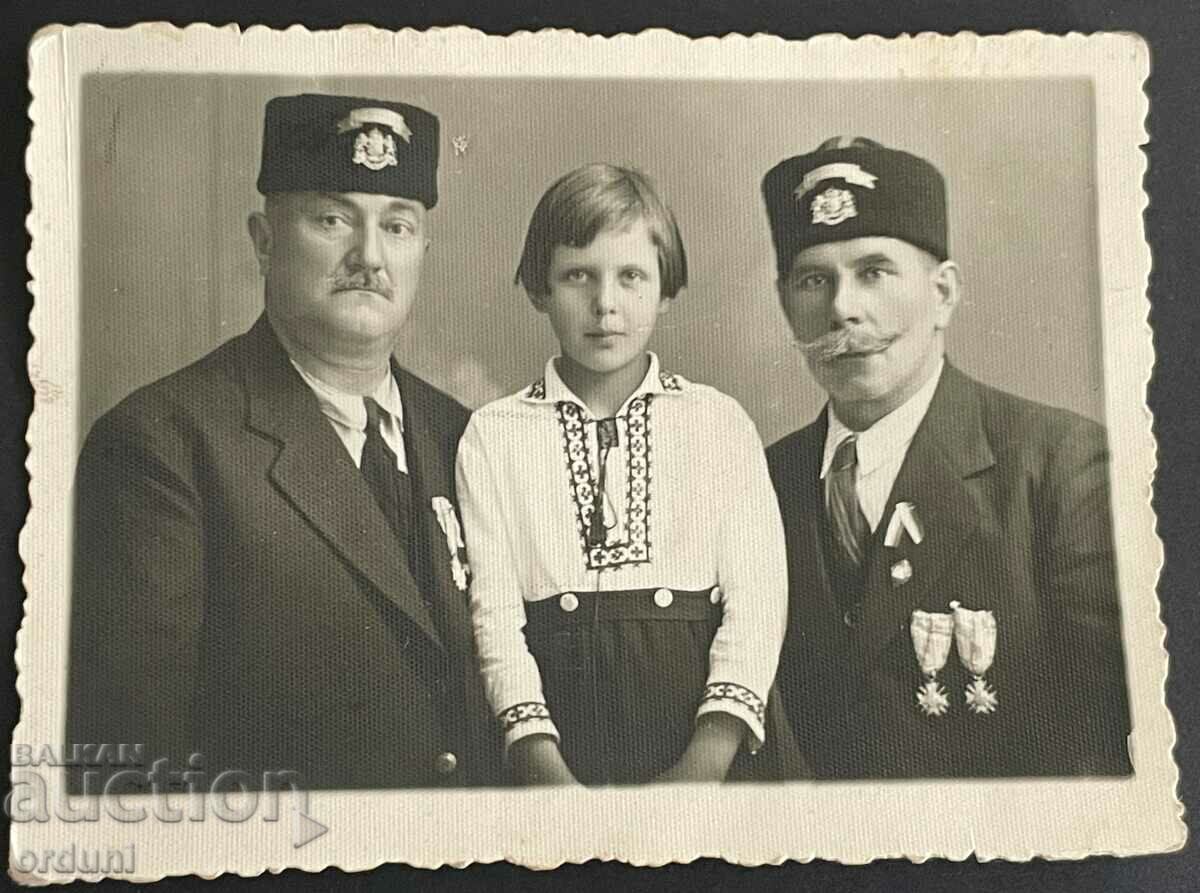 2693 Βασίλειο της Βουλγαρίας δύο βετεράνοι Έφεδροι υπαξιωματικοί 1936