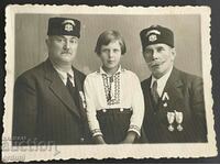 2693 Regatul Bulgariei doi veterani Subofițeri în rezervă 1936