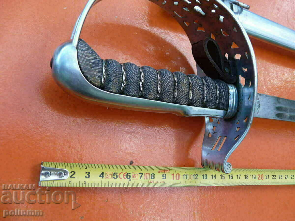 Auction  Swiss saber