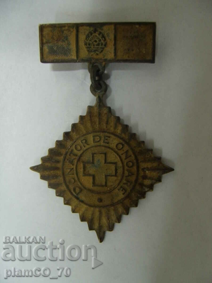 Auction #*6571 old Romanian breastplate / badge Auction #*6571 old Romanian breastplate / badge
