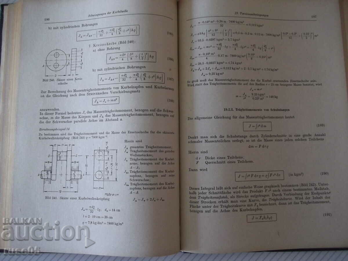 Book "SCHUBKURBELGETRIEBE - E.BUSCH / M.PLEYNER" - 236 pages. - 5 Book "SCHUBKURBELGETRIEBE - E.BUSCH / M.PLEYNER" - 236 pages. - 5