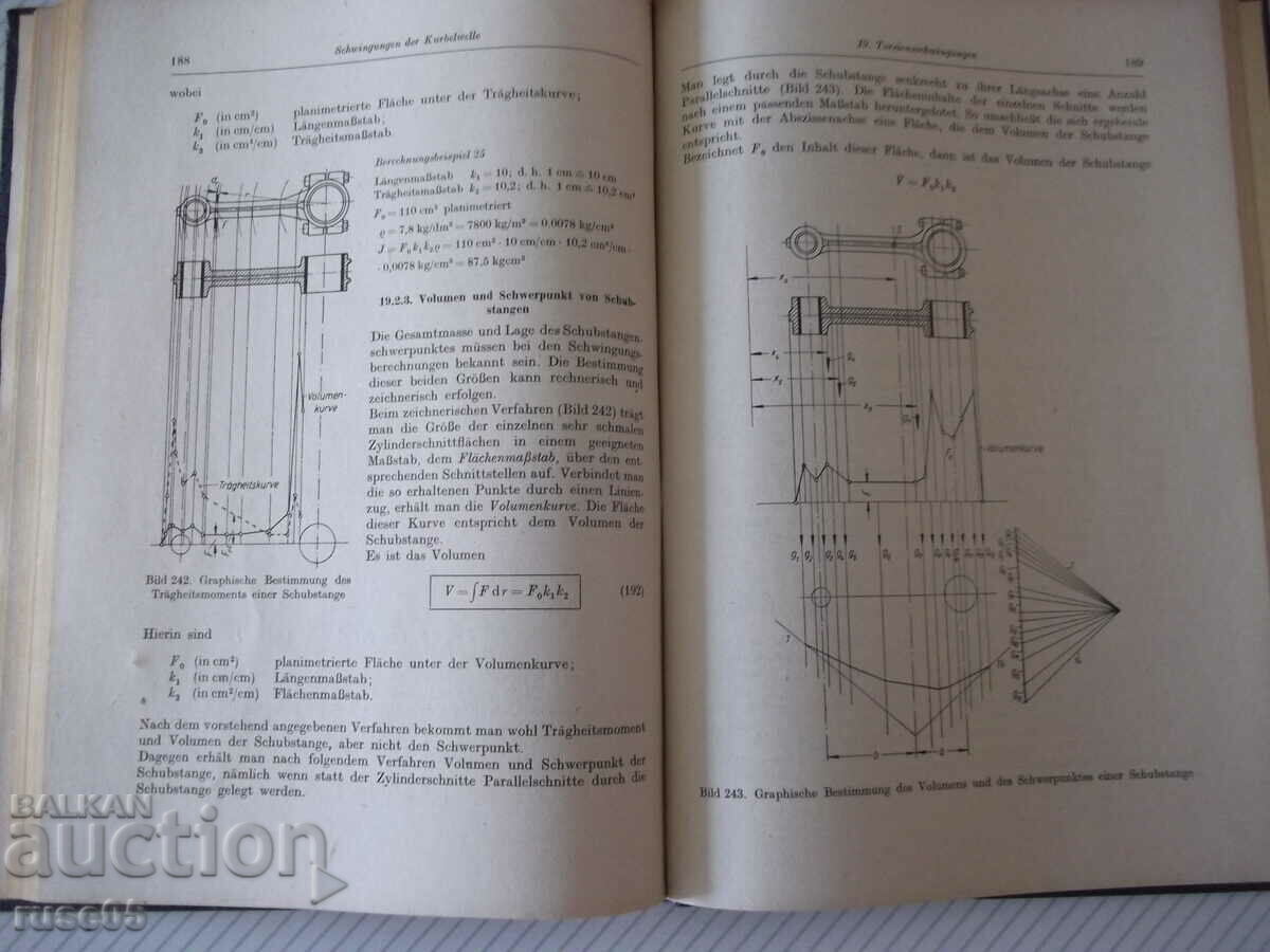 Book "SCHUBKURBELGETRIEBE - E.BUSCH / M.PLEYNER" - 236 pages. - 6 Book "SCHUBKURBELGETRIEBE - E.BUSCH / M.PLEYNER" - 236 pages. - 6