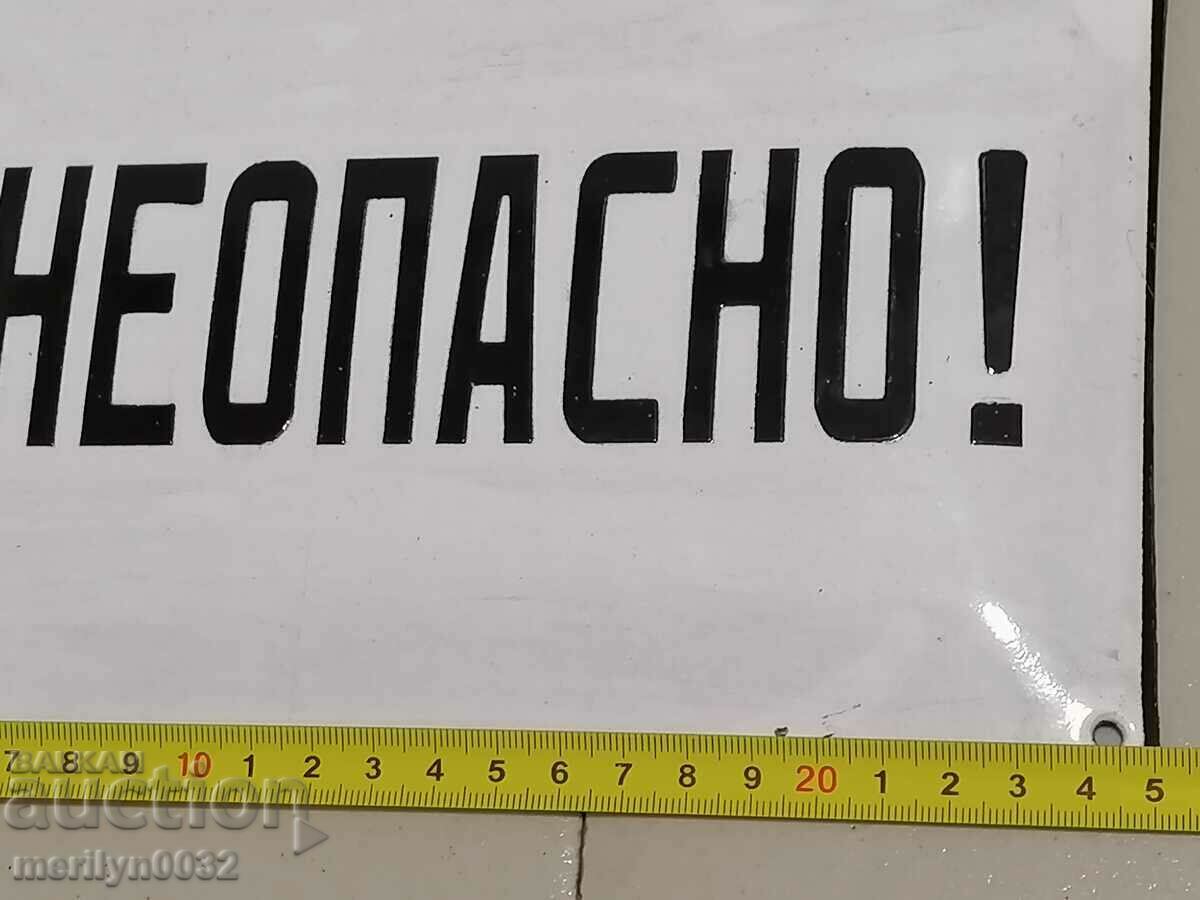 Delivery of Enamel plate social plate enamel NRB