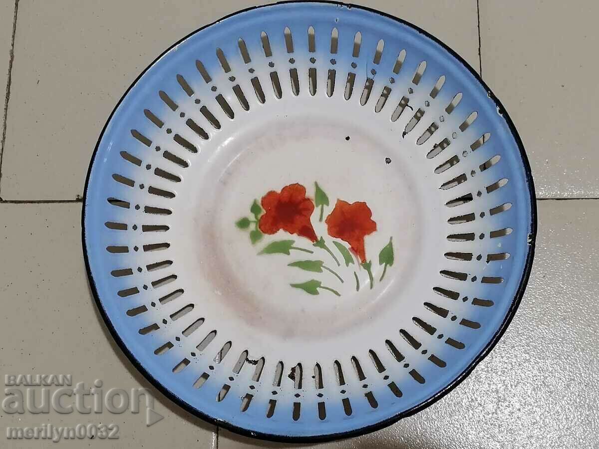 Old enamelled bread pan enamel from the 1960s - 6 Old enamelled bread pan enamel from the 1960s - 6