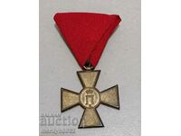 Serbian soldier's cross for courage, order, medal