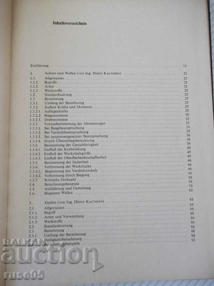 Book "ACHSEN-WELLEN-LAGER-KUPPLUNGEN - BAUER" - 352 pages. with price 15.00 BGN | € 7.67