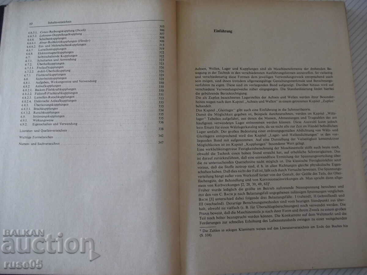 Delivery of Book "ACHSEN-WELLEN-LAGER-KUPPLUNGEN - BAUER" - 352 pages.