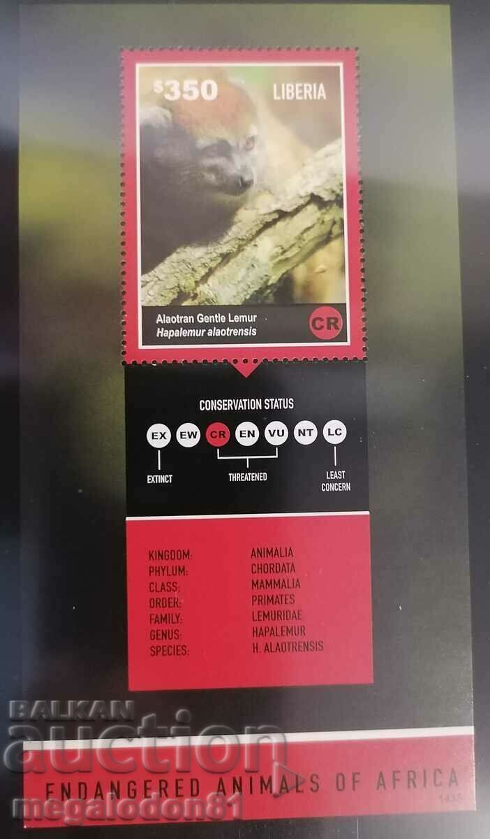 Delivery of Liberia - endangered fauna Delivery of Liberia - endangered fauna