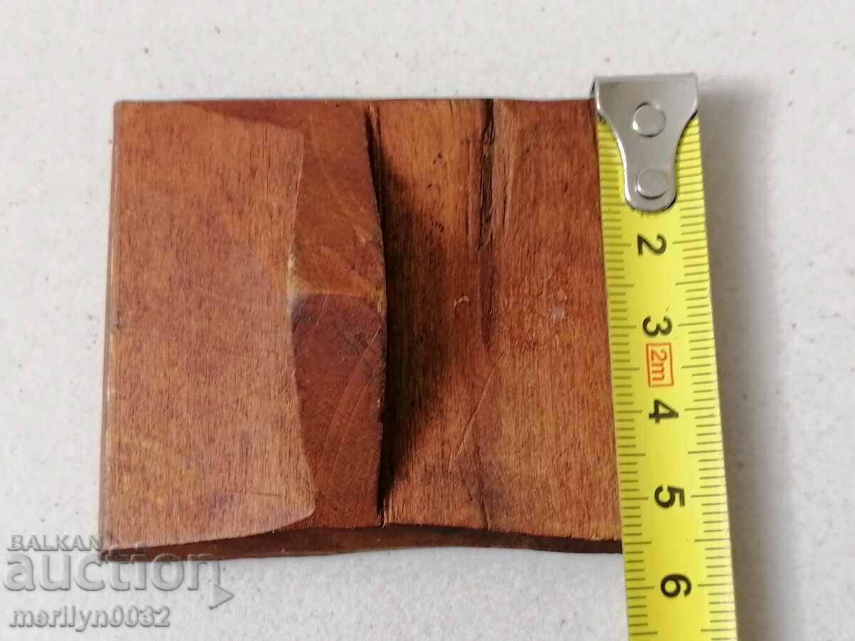 Prosphorus stamp for pita rite wooden - 6 Prosphorus stamp for pita rite wooden - 6