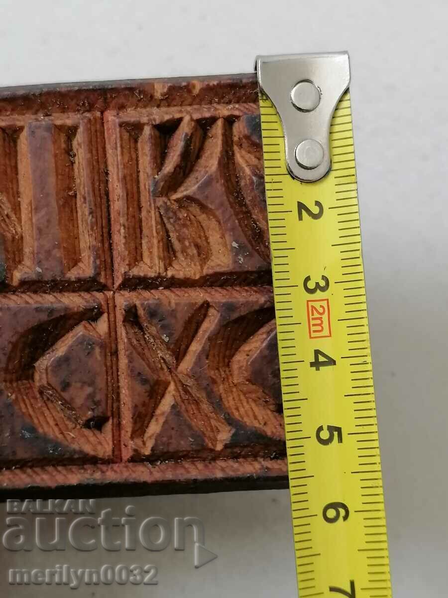 Prosphorus stamp for pita rite wooden - 6