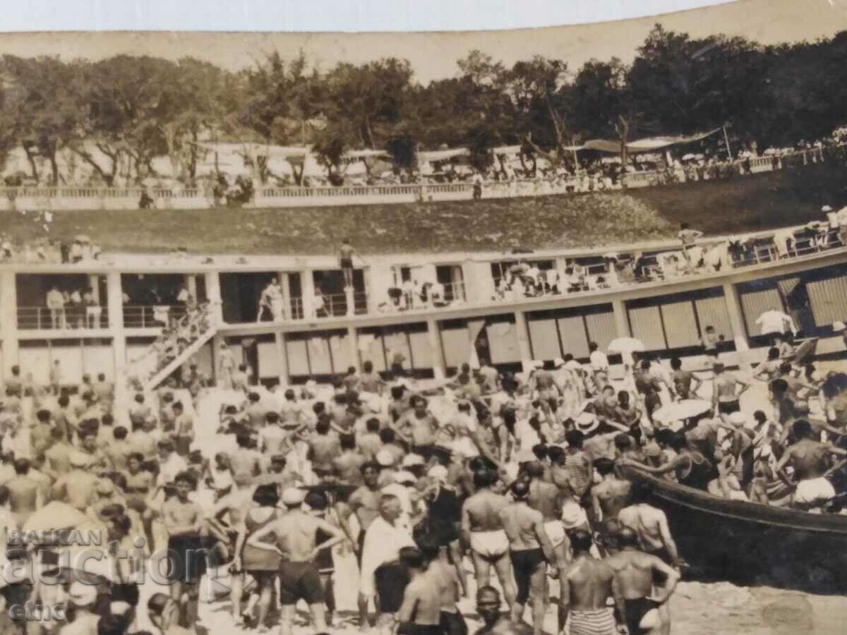 Auction  1929 ROYAL PHOTO, P.K., VARNA SEA BATHS, BEACH