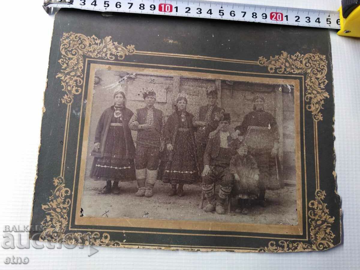 CARDBOARD ROYAL PHOTO- with, KALOYANOVO PLOVDIVSKO, COSTUME, with price 35.00 BGN | € 17.90 CARDBOARD ROYAL PHOTO- with, KALOYANOVO PLOVDIVSKO, COSTUME, with price 35.00 BGN | € 17.90