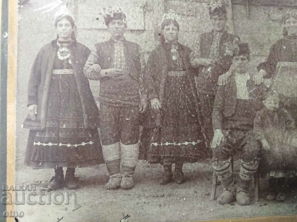 Auction CARDBOARD ROYAL PHOTO- with, KALOYANOVO PLOVDIVSKO, COSTUME, Auction CARDBOARD ROYAL PHOTO- with, KALOYANOVO PLOVDIVSKO, COSTUME,