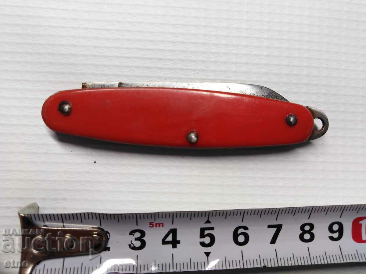 OLD POCKET KNIFE WITH MARKING - "MW" - 6
