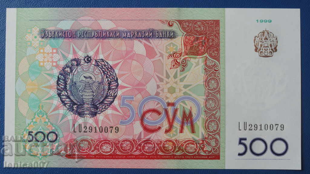 Delivery of Uzbekistan 1999 - 500 sums UNC Delivery of Uzbekistan 1999 - 500 sums UNC