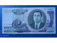 North Korea - 5,000 Won