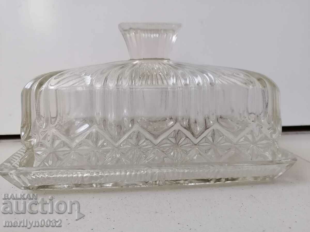 Recipient de sticlă cu capac pentru ulei 50s - 60s NRB cu preț 40.00 BGN | € 20.45