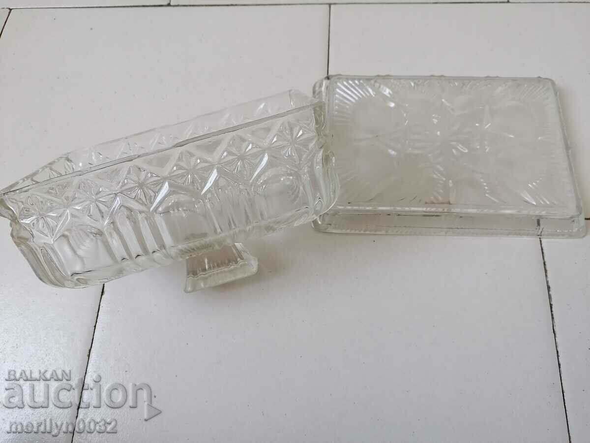 Recipient de sticlă cu capac pentru ulei 50s - 60s NRB - 6