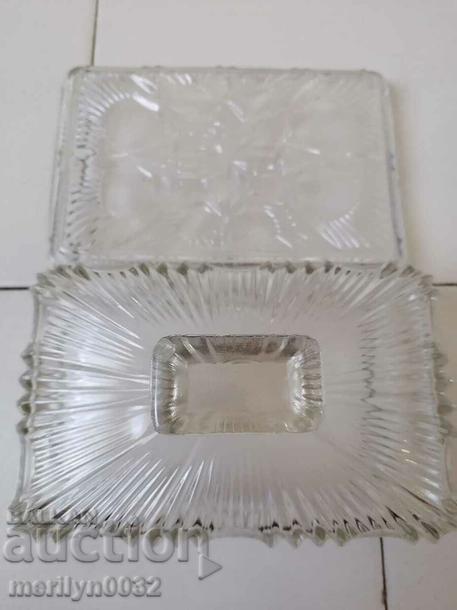 Recipient de sticlă cu capac pentru ulei 50s - 60s NRB - 7