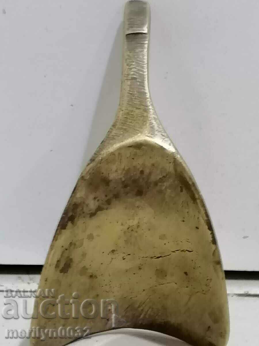 Old bronze shoemaker late 19th century - 5