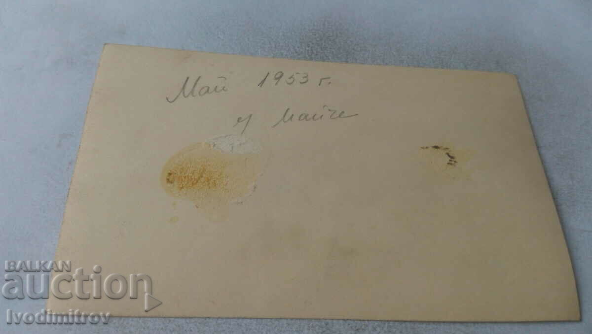 Photo Girl with ribbon in a room 1953 with price 1.35 BGN | € 0.69