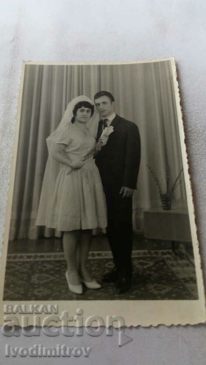 Photo Plovdiv Newlyweds 1964