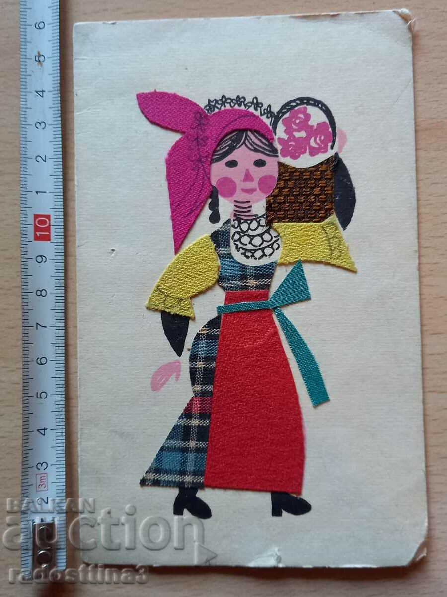National costume card