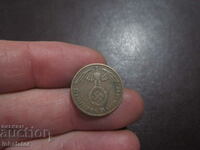 1937 letter - A - 1 pfennig Germany -