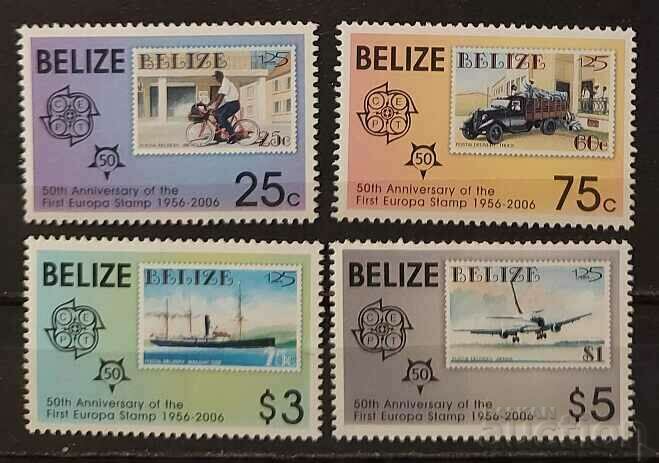 Belize 2006 Europe CEPT Ships/Cars/Aircraft MNH