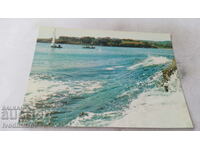 Carte poștală Bulgară Marea Neagră 1989