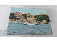 Postcard Nessebar Fisherman's Quay 1981