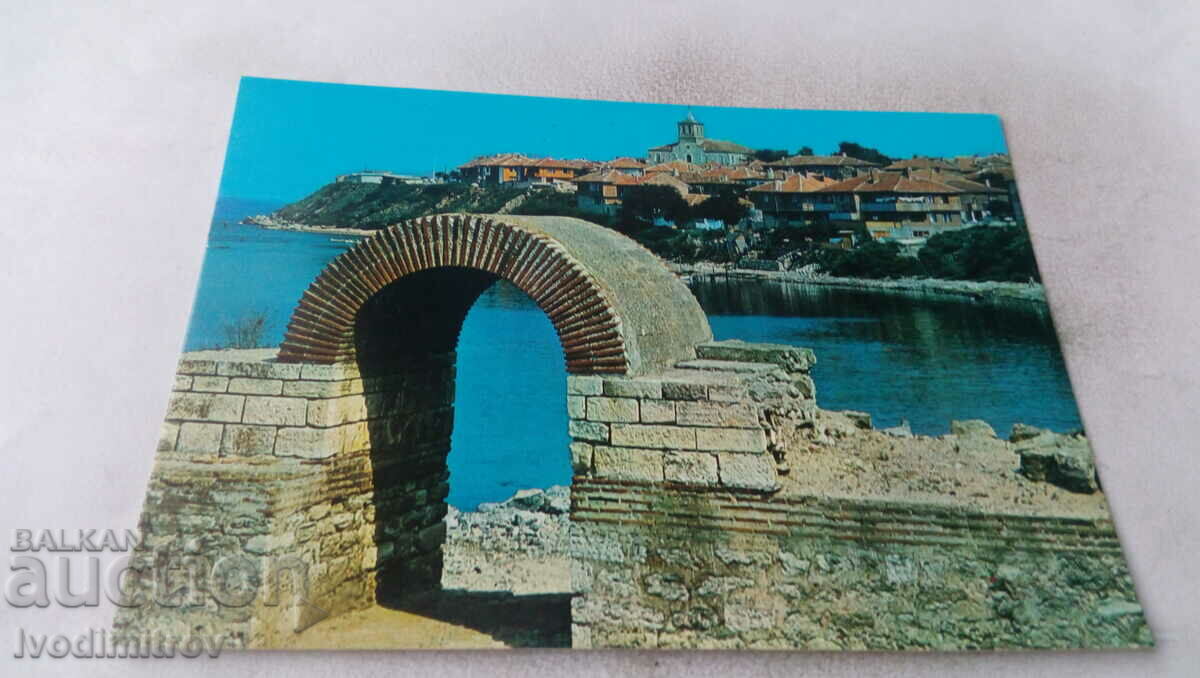 Postcard Nessebar 1990