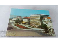 Пощенска картичка Петрич Центърът на града 1985