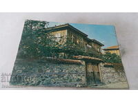 Пощенска картичка Созопол Стара къща 1984