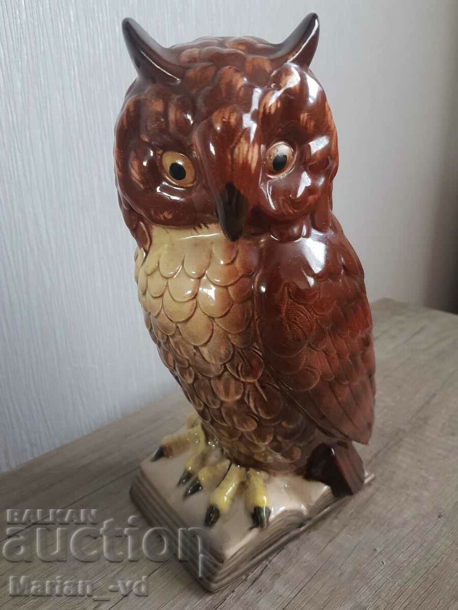 Πορσελάνινη φιγούρα κουκουβάγιας - 23cm με τιμή 50.00 BGN | € 25.56 Πορσελάνινη φιγούρα κουκουβάγιας - 23cm με τιμή 50.00 BGN | € 25.56