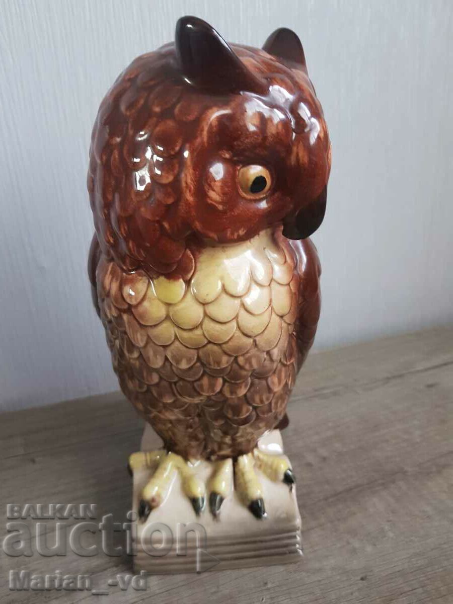 Παράδοση Πορσελάνινη φιγούρα κουκουβάγιας - 23cm Παράδοση Πορσελάνινη φιγούρα κουκουβάγιας - 23cm