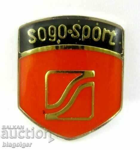 SOGO Sport - Sports badge with price 1.99 BGN | € 1.02 SOGO Sport - Sports badge with price 1.99 BGN | € 1.02