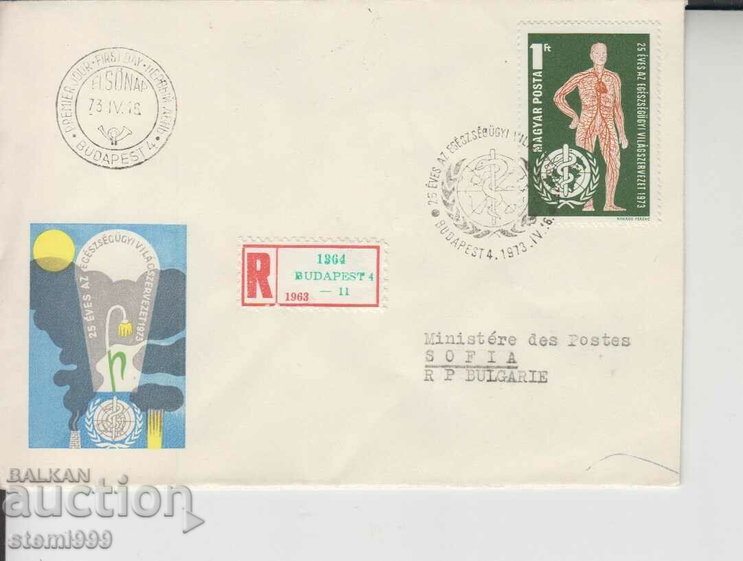 First Day Mailing Envelope FDC Health