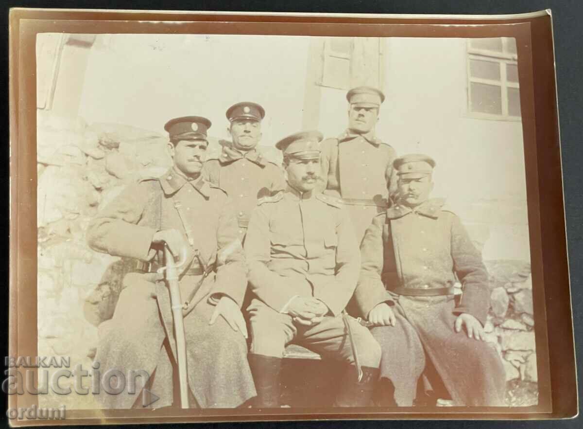 2710 Царство България група офицери Балканска война 1912г.