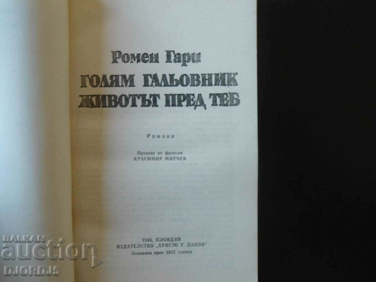 A big cuddler, Life Ahead of You, Romain Garry with price 5.00 BGN | € 2.56 A big cuddler, Life Ahead of You, Romain Garry with price 5.00 BGN | € 2.56