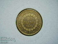 20 Francs 1848 A France (20 франка Франция) /2/ - AU (злато)