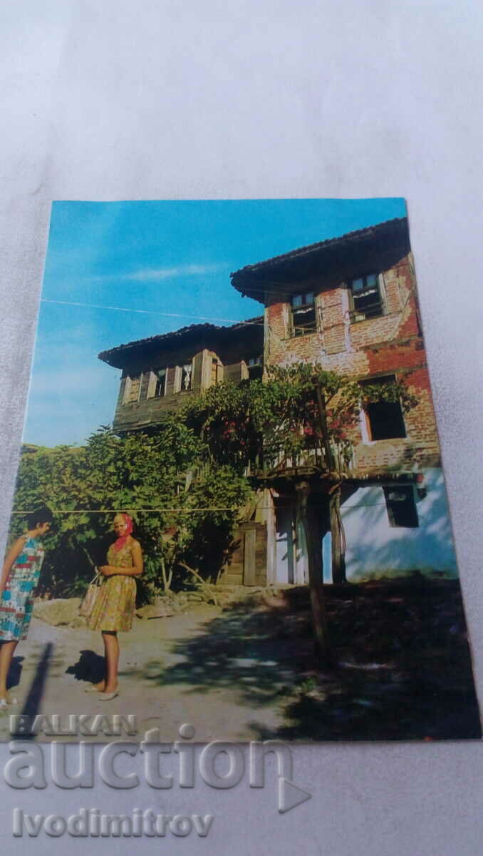 Postcard Sozopol Old fishing houses
