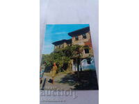 Пощенска картичка Созопол Стари рибарски къщи